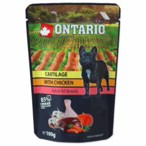 Ontario Kremzlės ir Vištiena sultinyje 100g