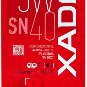 Variklio alyva XADO Atomic Oil  5W-40 SN Red Boost, 4L