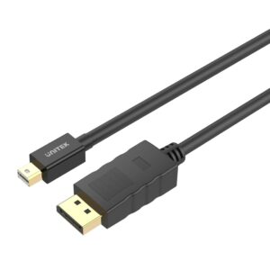 UNITEK Y-C611BK DisplayPort kabelis 2 m Mini DisplayPort juodas