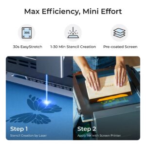 xTool Screen Printer 2.0 Large Frame for P/F/S/D series - Image 4