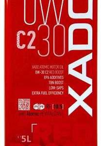 Variklio alyva XADO Atomic Oil 0W-30 С2 Red Boost, 5L