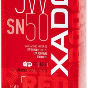 Variklio alyva XADO Atomic Oil 5W-50 SN Red Boost, 4L
