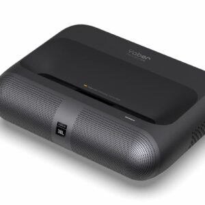 Yaber K300s,Smart Laser Projector for Home Theater with Google TV, JBL Sound,Ultra Short Throw,Black