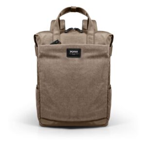 PORT DESIGNS MILANO II ECO TOTEPACK, backpack for NB 14–16", desert brown