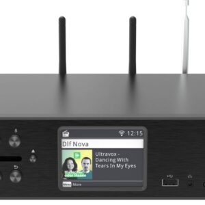 TelestarTOP550 Hi-Fi System CD/DAB+/FM/Internet Radio, Bluetooth, USB, HDMI, Wi-Fi, Black