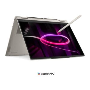 „Lenovo Yoga 7“ 2-in-1 16AGP11, 16 colių, „AMD Ryzen AI 7 445“, 16 GB, SSD 512 GB, „Windows 11 Home“, „Seashell“
