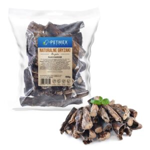 PETMEX Ėriuko plaučiai Mono – skanėstas šuniui – 500g