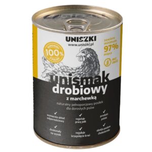 UNISZKI UNIsmak Poultry - drėgnas ėdalas šunims - 400g