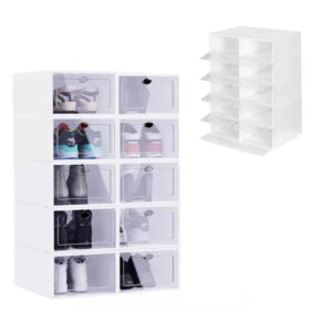 Batų organizatorius, modulinė plastikinė spintelė (10 vnt.)