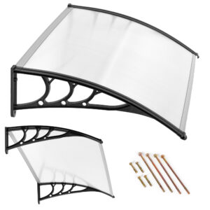 Durų stogelis 100x80 cm polikarbonatinė stogo danga MultiGarden