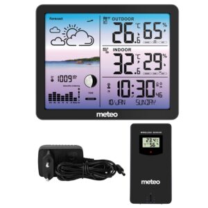 METEO SP107 orų stotelė, juoda