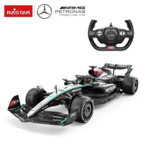 Nuotoliniu būdu valdomas automobilis Mercedes AMG F1 W15 E R/C, mastelis 1:12, Rastar 10250