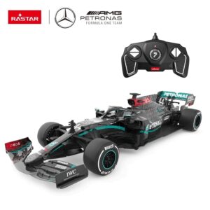 Nuotoliniu būdu valdomas automobilis Mercedes-AMG F1 W11 EQ Performance R/C, mastelis 1:18, Rastar 98500
