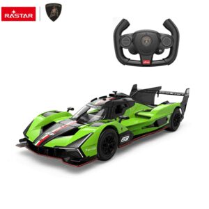 Nuotoliniu būdu valdomas automobilis Lamborghini SC63 LMDH R/C, mastelis 1:14, Rastar 10150