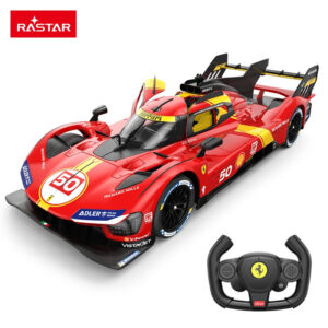 Nuotoliniu būdu valdomas automobilis Ferrari 499P R/C, mastelis 1:14, Rastar 10110