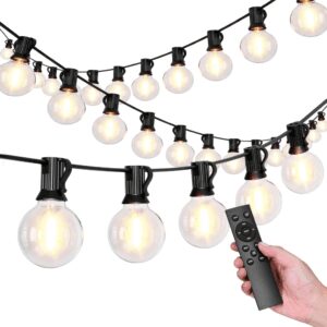 Sodo girlianda su 30x LED lemputėmis, 20 m, 9 režimai, lauko apšvietimas 9W