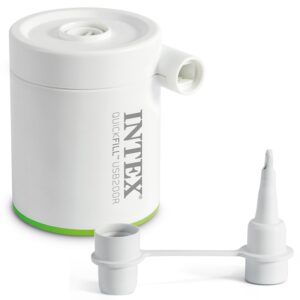 Elektrinė greito pripūtimo pompa, maitinama per USB-A 5V/2A, 2 antgaliai, INTEX 66637