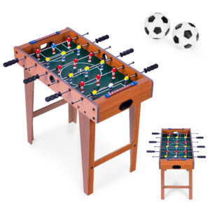 Stalo futbolas 69x35 cm medinis stalo futbolo žaidimas, ECOTOYS