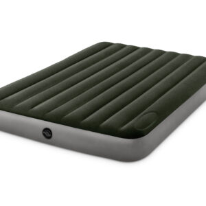 Didelis pripučiamas dvigulis čiužinys 203x152 cm su pompa INTEX 64763