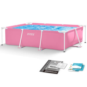Didelis stačiakampis karkasinis sodo baseinas 220 x 150 cm INTEX 28266