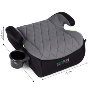 Automobilinė kėdutė-paaukštinimas vaikams i-SIZE, ūgiui 125-150 cm, su puodelio laikikliu ECOTOYS - Image 10