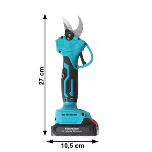 Belaidės elektrinės genėjimo žirklės šakoms ir gyvatvorėms 21V - Image 10