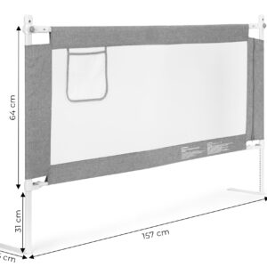 Apsauginis lovos turėklas 160 cm, apsauga vaikams ECOTOYS - Image 10