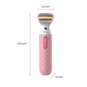 Moterų belaidis 4-in-1 skustuvas ir kirptuvas veidui bei kūnui – Webber LG400 - Image 10
