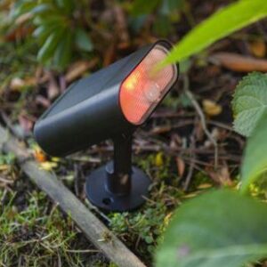 ŠVIESTUVAS SIENINIS SU SAULĖS BAT MESH 7W 500LM RGBW IP44 - Image 3
