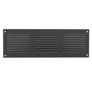 Ventiliacijos grotelės 300X100 MR3010A, metalinės, antracito