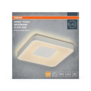 Šviestuvas lubų Osram, LED, 24W, 3000K,1450lm, Ø380,baltas - Image 3