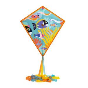 Aitvaras Djeco, 70 cm x 60 cm, įvairių spalvų