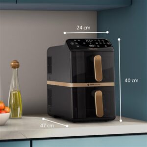 Karšto oro gruzdintuvė Philips 4000 serija NA462/80,10 l - Image 3