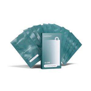Be Lucent Glow Whitening Strips, skaidrus