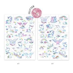 Rinkinys tatuiruotėms Djeco Unicorns DJ09575 - Image 3