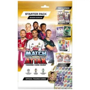 Kolekcinės kortelės Topps Match Attax 2025/26 Starter