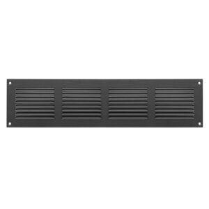 Ventiliacijos grotelės 400x100 MR4010A. metalinės, antracito