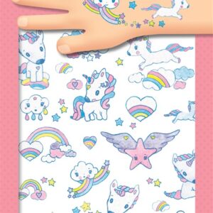Rinkinys tatuiruotėms Djeco Unicorns DJ09575