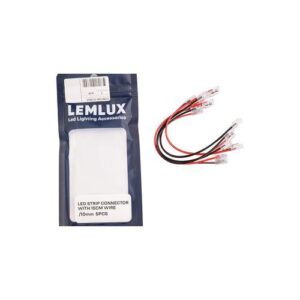 SUJUNGIMAS LEMLUX LED JUOSTOS 15CM LAIDU 10MM 5VNT - Image 3
