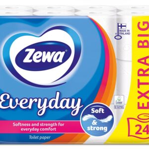 Tualetinis popierius ZEWA EVERYDAY 3SL 24RIT