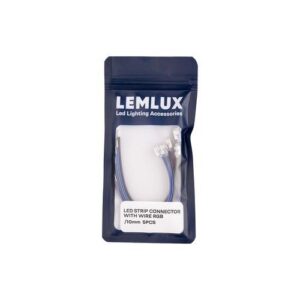 JUNGTIS LEMLUX LED JUOSTOS RGB 15CM LAIDU 5VNT - Image 3