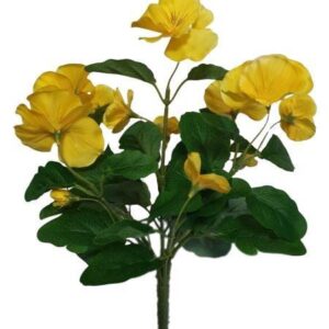 Dirbtinė gėlė našlaitė, 30 cm - Image 2