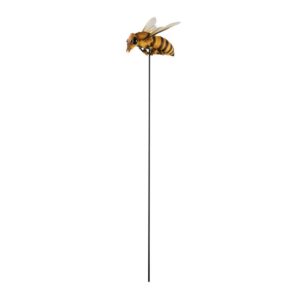 Dekoracija "Bitė", 6.9 cm x 8.4 cm x 78.4 cm, ruda/geltona