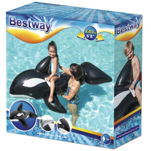 Didelis pripučiamas Bestway ORKA baseinas plaukimui 203x102cm 41009 - Image 7