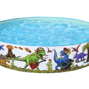 Bestway pripučiamas sodo baseinas DINOSAURS 183 x 38cm 55022 - Image 2