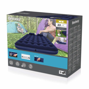 Dvigubas čiužinys su pompa - BESTWAY 67374 - Image 2