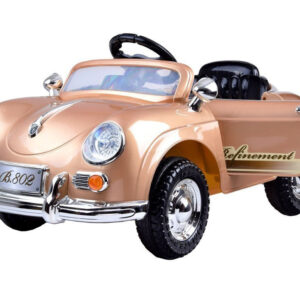 Elegantiškas RETRO automobilis 2x varikliai 12V, lakuotas PA0057M