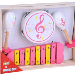 Lėkštės, tamburinai ir marakasai – mediniai muzikos instrumentai IN0085 - Image 2
