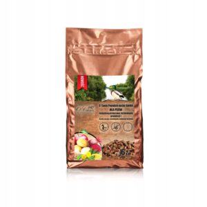 O'CANIS Premium Duck with millet, potatoes, and red beetroot - sausas maistas šunims - 6kg