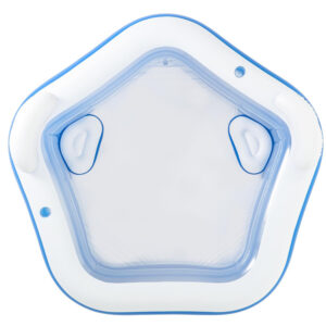 Bestway pripučiamas baseinas – su atlošu ir puodelių laikikliu 213x206x69cm 54153 - Image 8